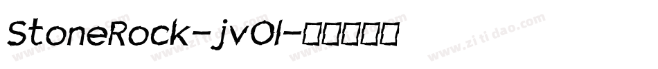 StoneRock-jvOl字体转换