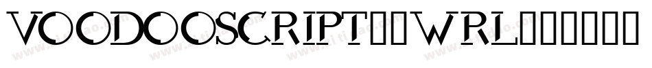 VoodooScript-3WRL字体转换