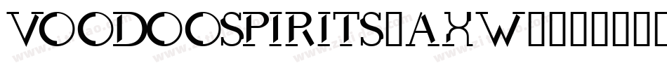 VoodooSpirits-Axw2字体转换