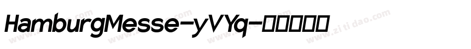 HamburgMesse-yVYq字体转换