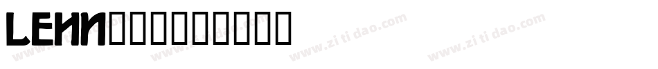 LEHN213字体转换