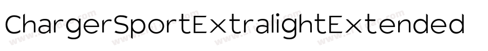 ChargerSportExtralightExtended-5RmB字体转换