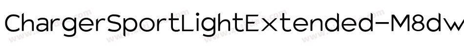 ChargerSportLightExtended-M8dw字体转换