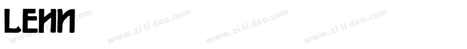 LEHN213字体转换