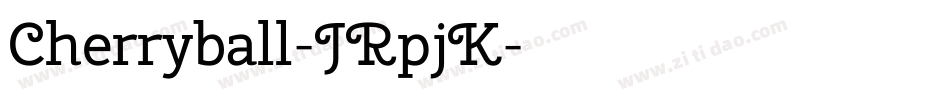 Cherryball-JRpjK字体转换