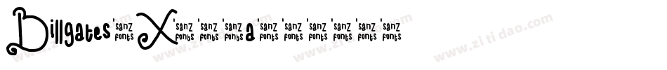 Billgates-X335a字体转换