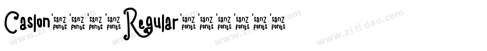 Caslon335-Regular字体转换