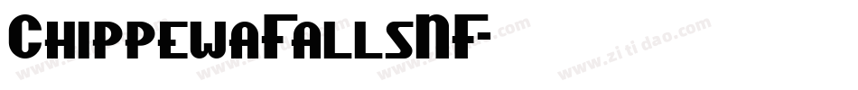 ChippewaFallsNF字体转换