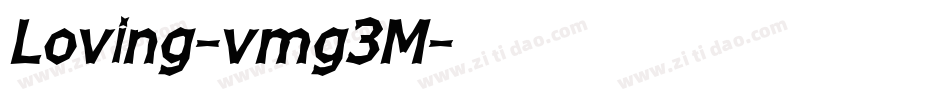 Loving-vmg3M字体转换 Loving-vmg3M字体转换