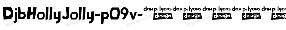 DjbHollyJolly-pO9v字体转换