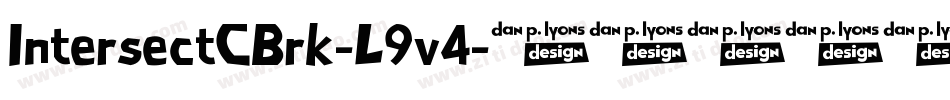 IntersectCBrk-L9v4字体转换