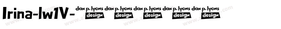 Irina-lw1V字体转换