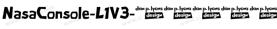 NasaConsole-L1V3字体转换