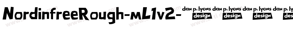 NordinfreeRough-mL1v2字体转换
