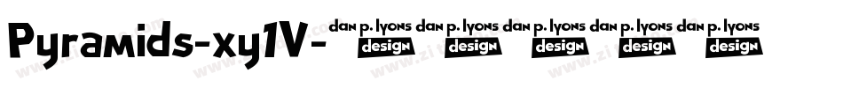 Pyramids-xy1V字体转换