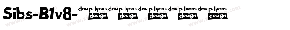 Sibs-B1v8字体转换