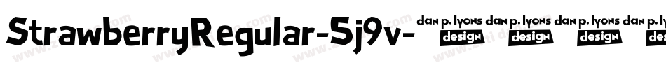 StrawberryRegular-5j9v字体转换