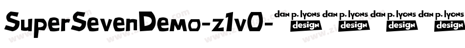 SuperSevenDemo-z1v0字体转换 SuperSevenDemo-z1v0字体转换