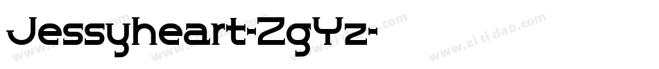 Jessyheart-ZgYz字体转换
