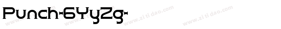 Punch-6YyZg字体转换