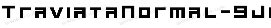 TraviataNormal-9Jq7字体转换
