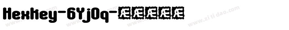 Hexkey-6YjOq字体转换