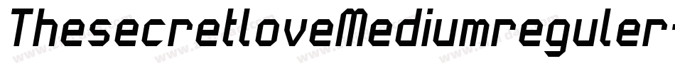 ThesecretloveMediumreguler-lgxEw字体转换