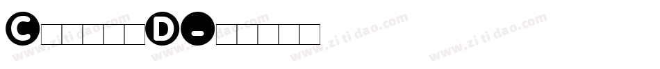 CircleD字体转换
