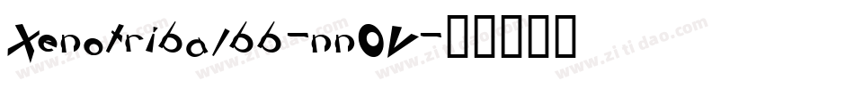 Xenotribalbb-nn0V字体转换 Xenotribalbb-nn0V字体转换
