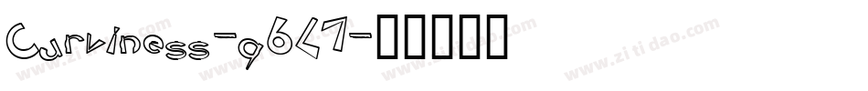Curviness-q6L1字体转换