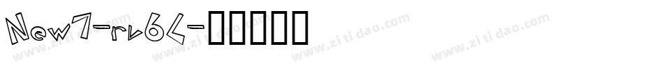 New1-rv6L字体转换