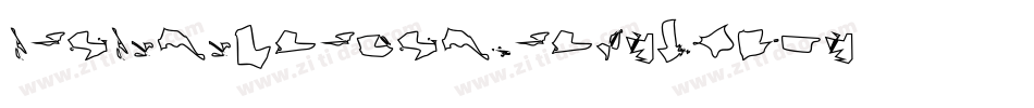 DleDigitalRegular-62Vo字体转换