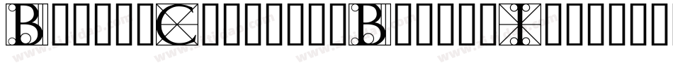 BodoniClassic-BambusInitials字体转换