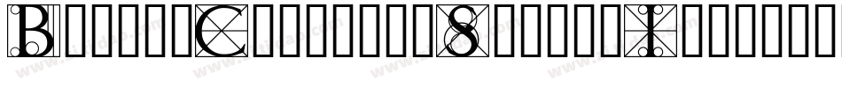 BodoniClassic-ShadowInitials字体转换