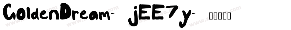 GoldenDream-jEE7y字体转换