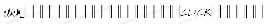 Clickclickclick-475B字体转换