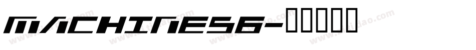 Machine56字体转换