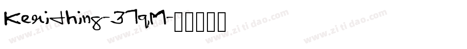 Kerithing-37qM字体转换