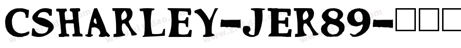 CsHarley-jEr89字体转换