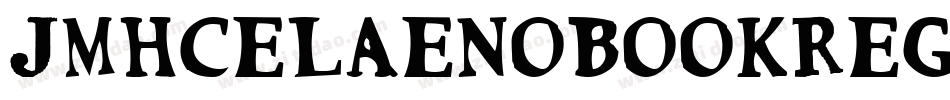 JmhcelaenobookRegular-4o89字体转换
