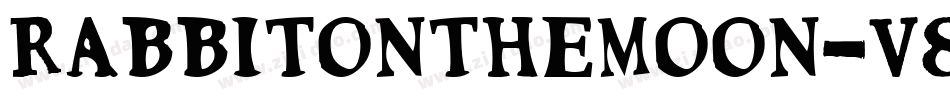 Rabbitonthemoon-V89Z字体转换