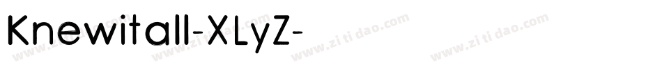 Knewitall-XLyZ字体转换