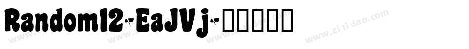 Random12-EaJVj字体转换