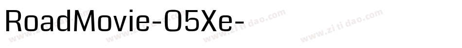 RoadMovie-O5Xe字体转换