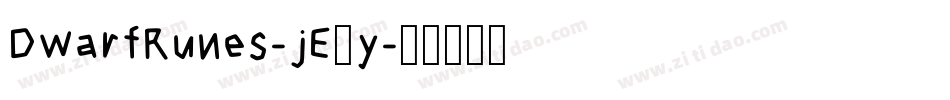DwarfRunes-jE3y字体转换
