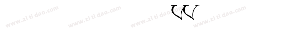 ColwellAlternates-VdZ字体转换