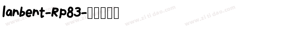 Ianbent-Rp83字体转换