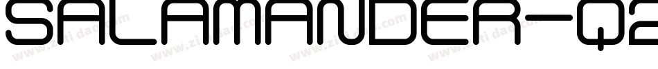 Salamander-q290字体转换