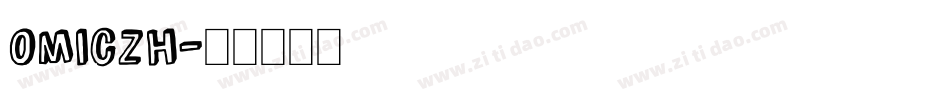 Omiczh字体转换