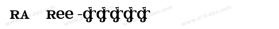 Qrackstreet字体转换
